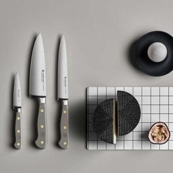 Classic 3-Piece Essential Knife Set - Velvet Oyster