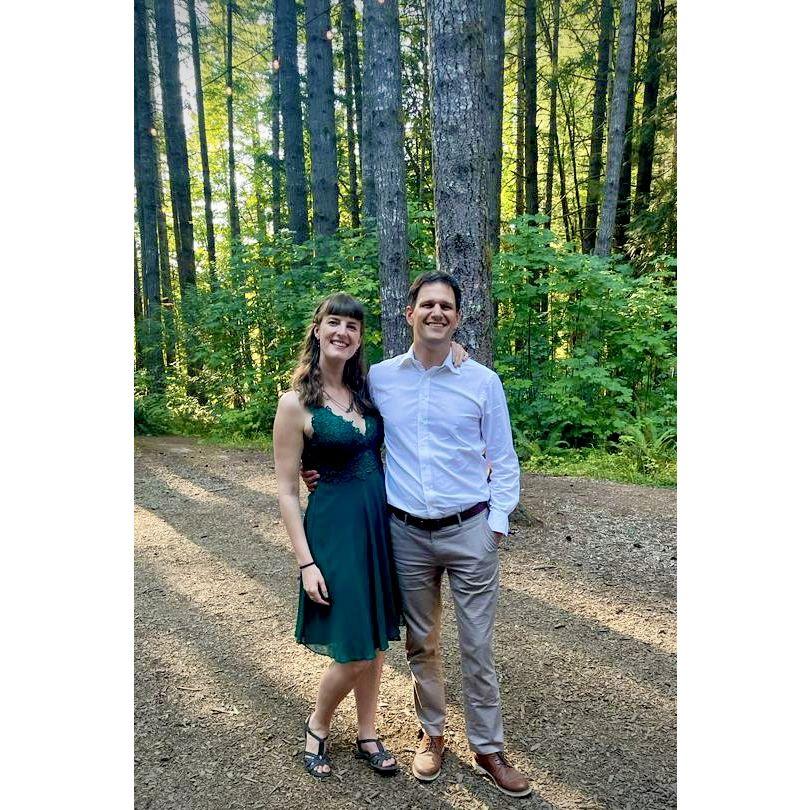 The following photos are more or less chronological, but not this one! It was taken an at a very special celebration in Oregon this past September.