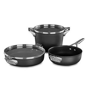 Calphalon® Premier™ Space Saving Hard Anodized Nonstick 5-Piece Supper Club Set