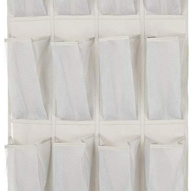 AmazonBasics 24-Pocket Over-the-Door Medium-Size Shoe Organizer