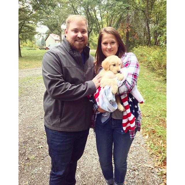 The day we became a family of 3.