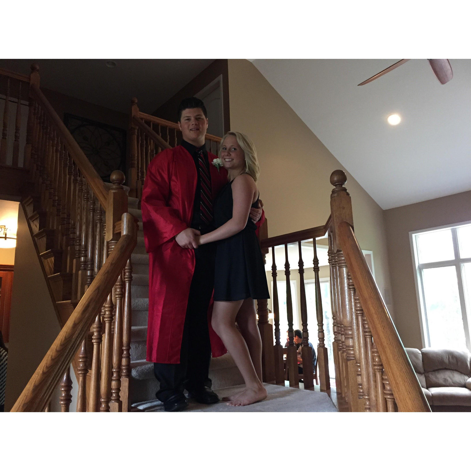 May 31, 2015
The Groom graduates from Romeo High School!
