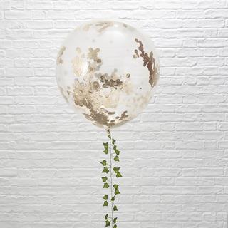 Beautiful Botanics 3-Pack Large Confetti Balloons, Set of 2