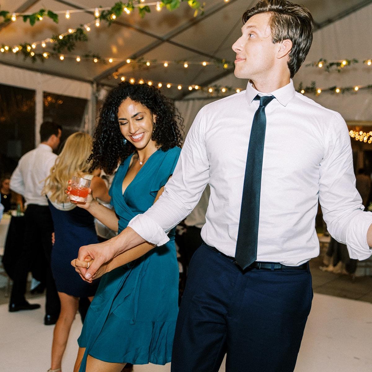 We haven't met a wedding dance floor we didn't like. Beware of the spins!
