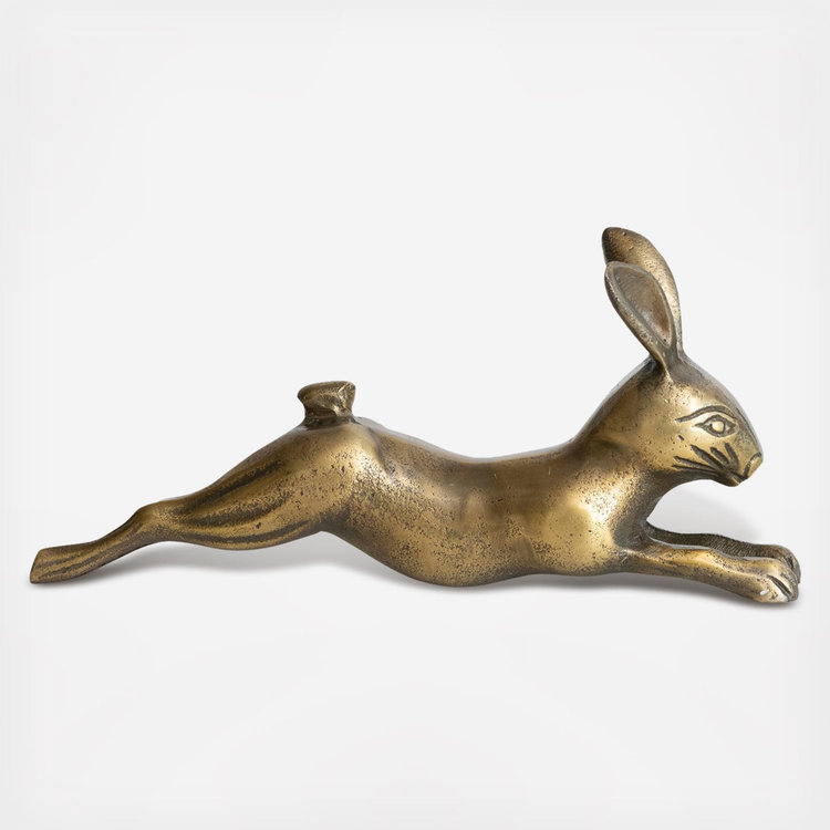 Storied Home, Decorative Embossed Aluminum Rabbit | Zola