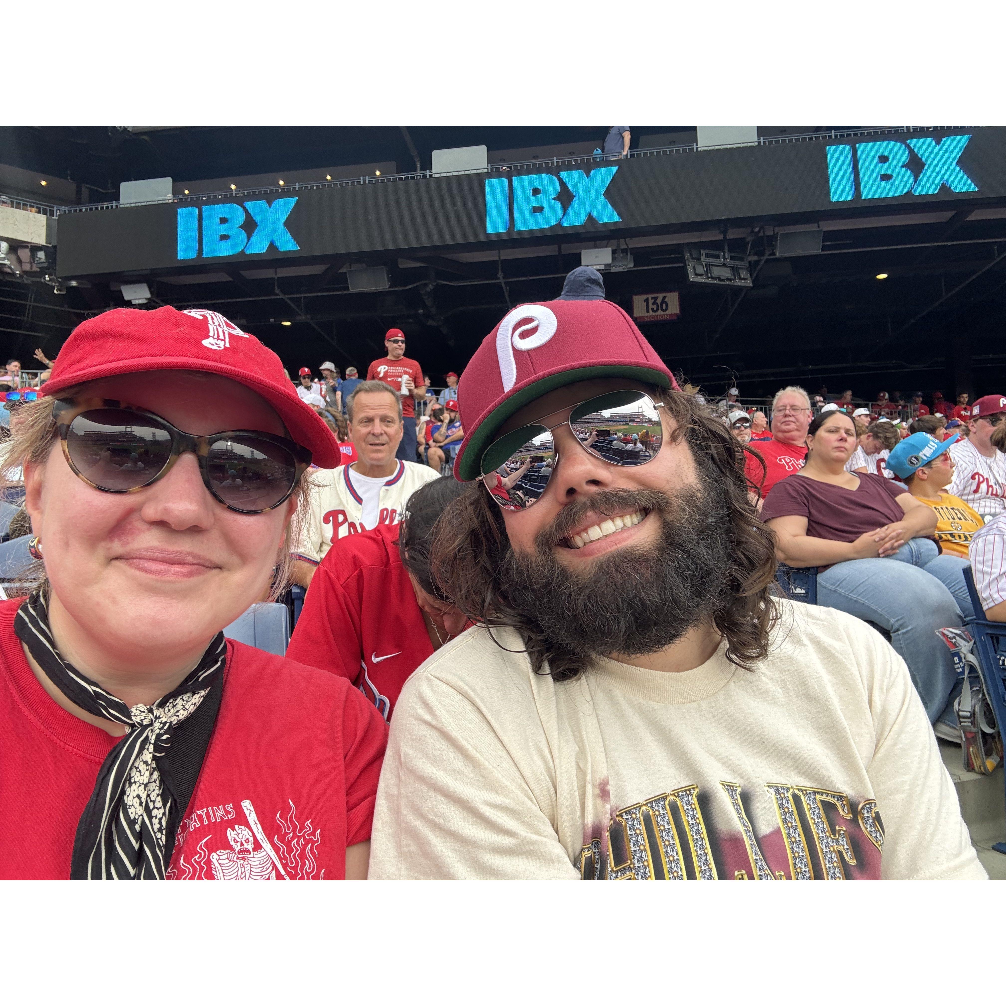 One thing we love as much as each other: The Phillies.