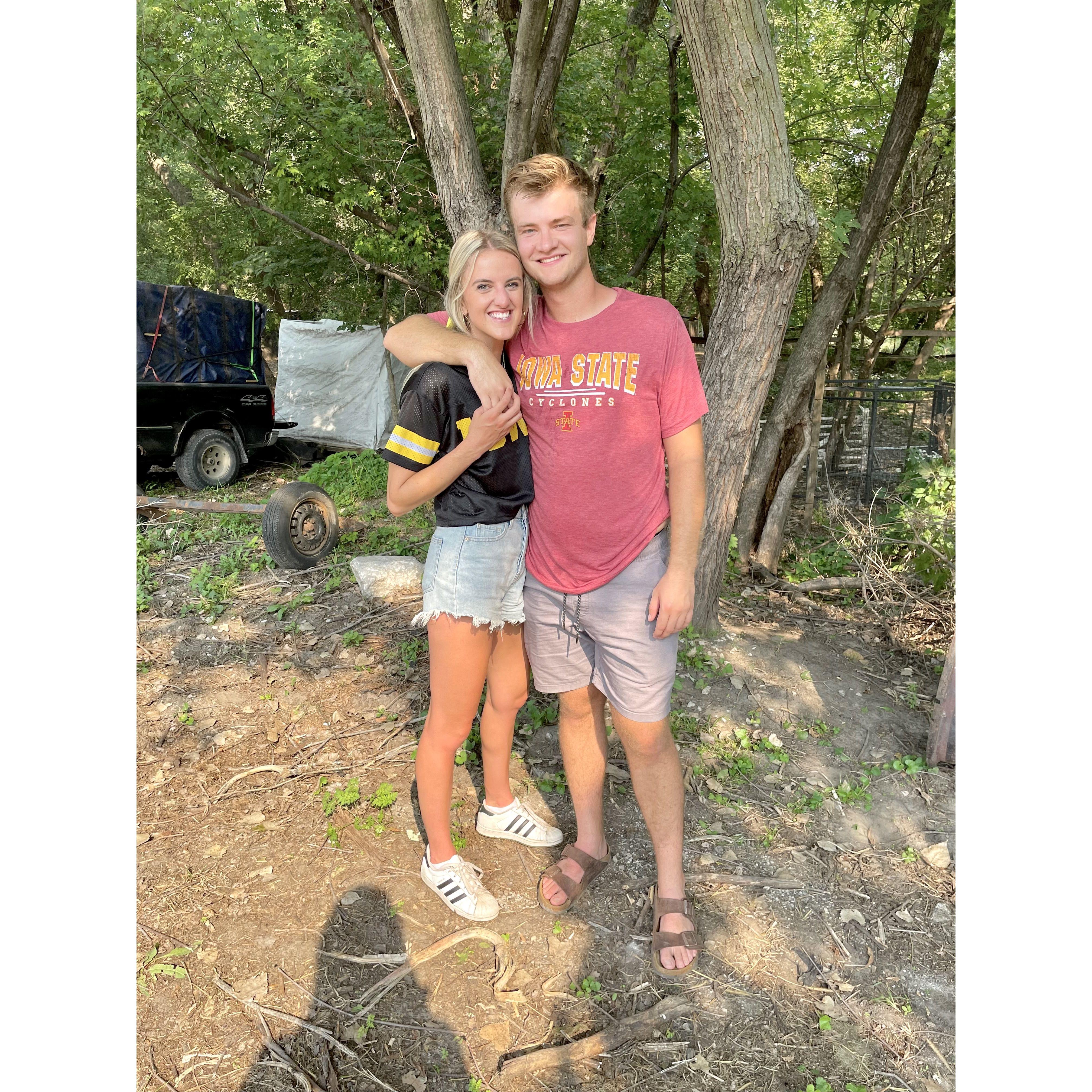 09/11/2021 - Our first photo together
