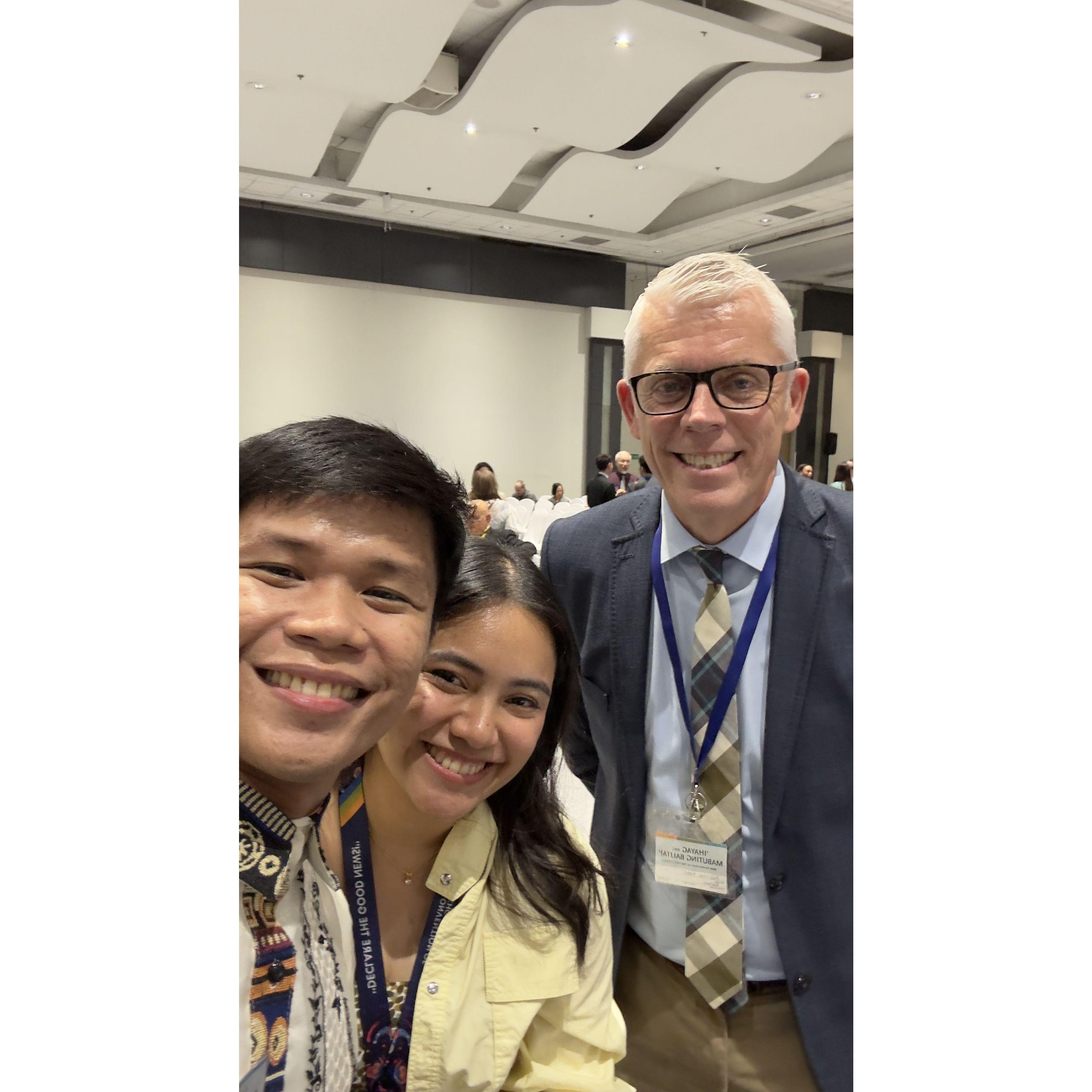 our first convention together…