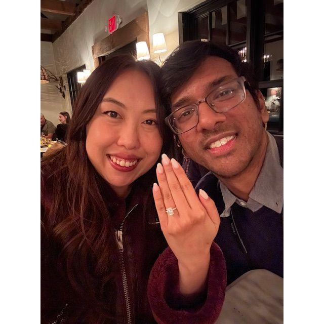 Right after we got engaged in Woodstock, Vermont!