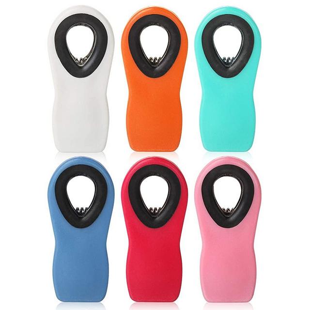 Mr. Pen- Chip Clips, Magnetic Clips, 6 Pack, Bag Clips, Bag Clips for Food, Magnet Clips, Chip Clips Bag Clips Food Clips, Chip Bag Clip, Clips for Food Packages, Magnetic Bag Clips, Clips for Fridge