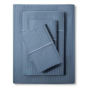 Damask Sheet Set (Queen) Rig Blue 500 Thread Count - Fieldcrest™