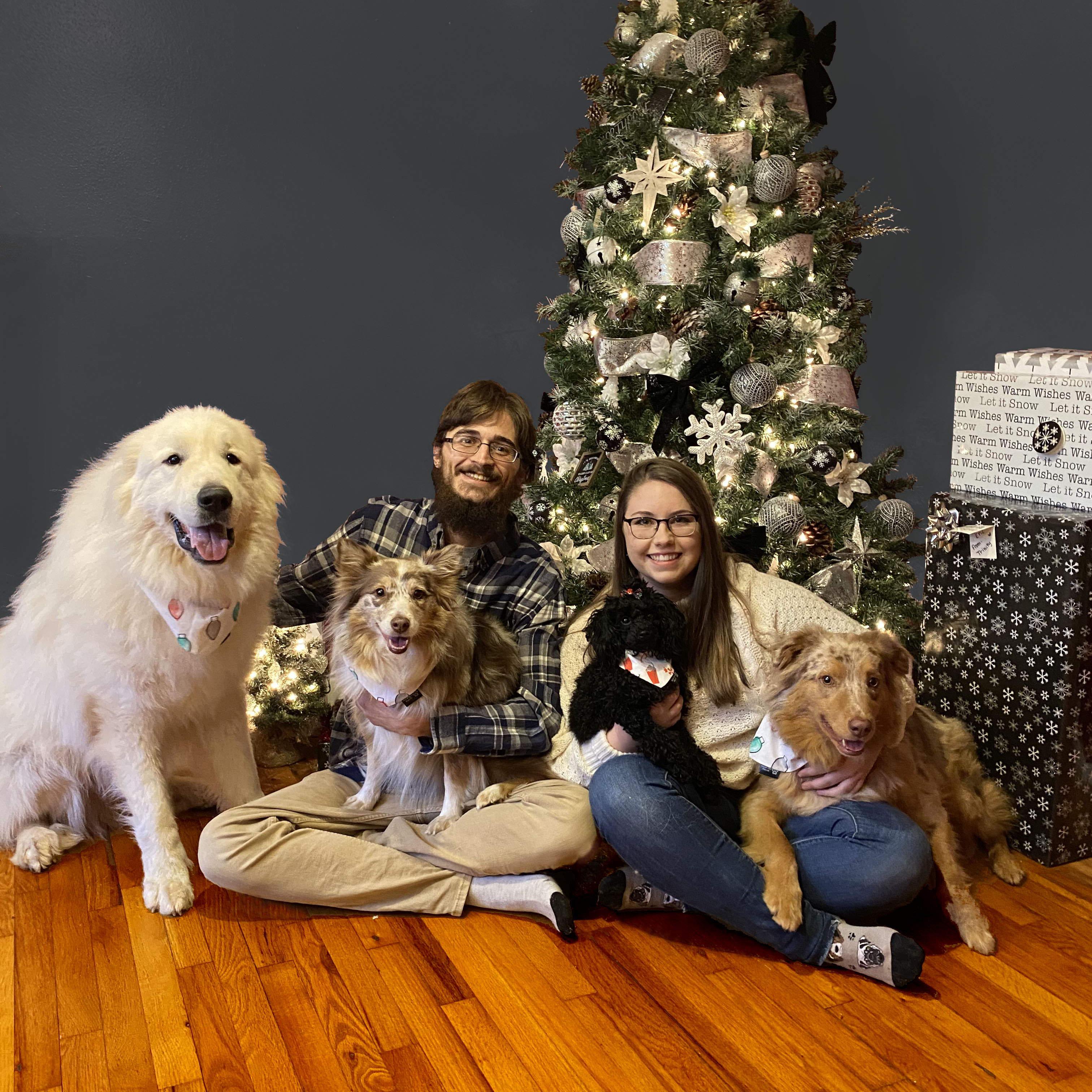 Most recent Christmas card photo