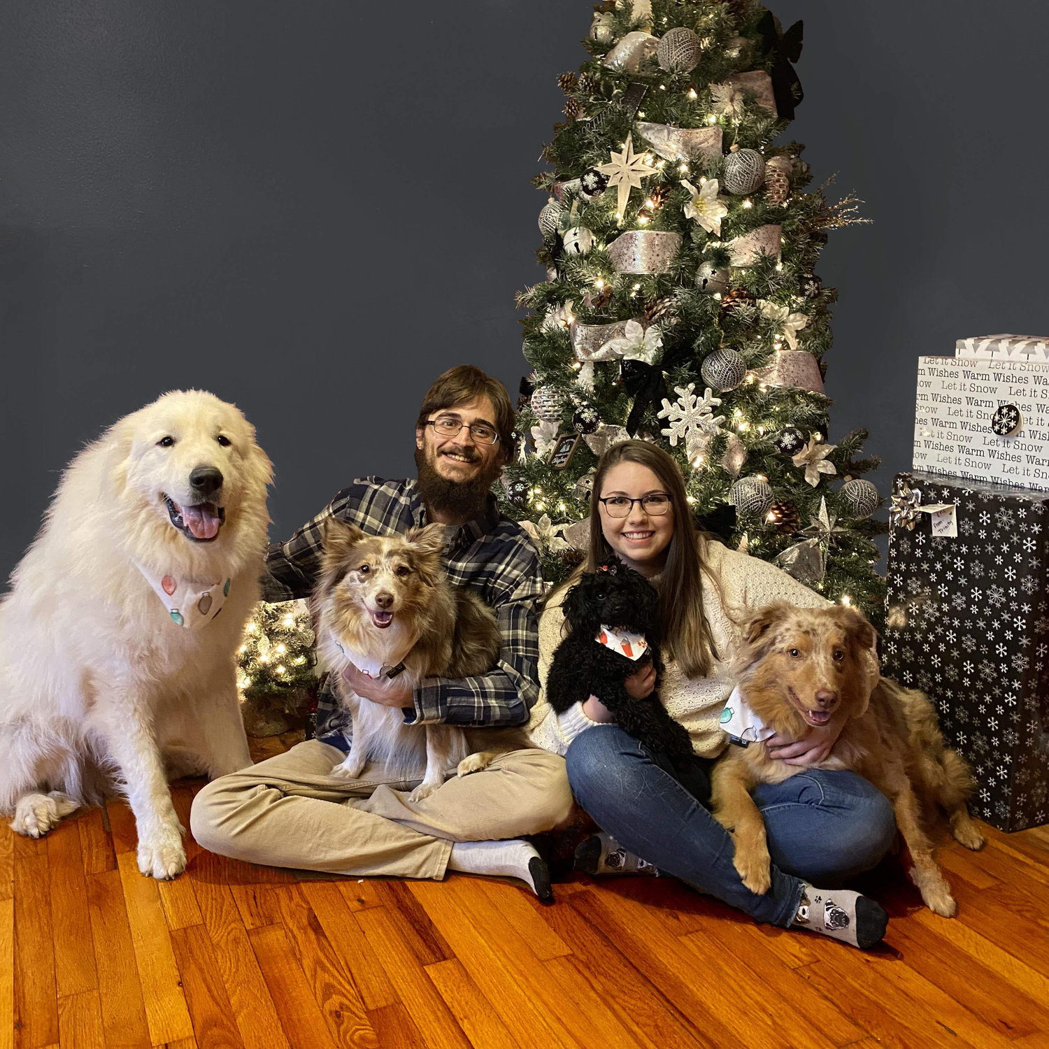 Most recent Christmas card photo