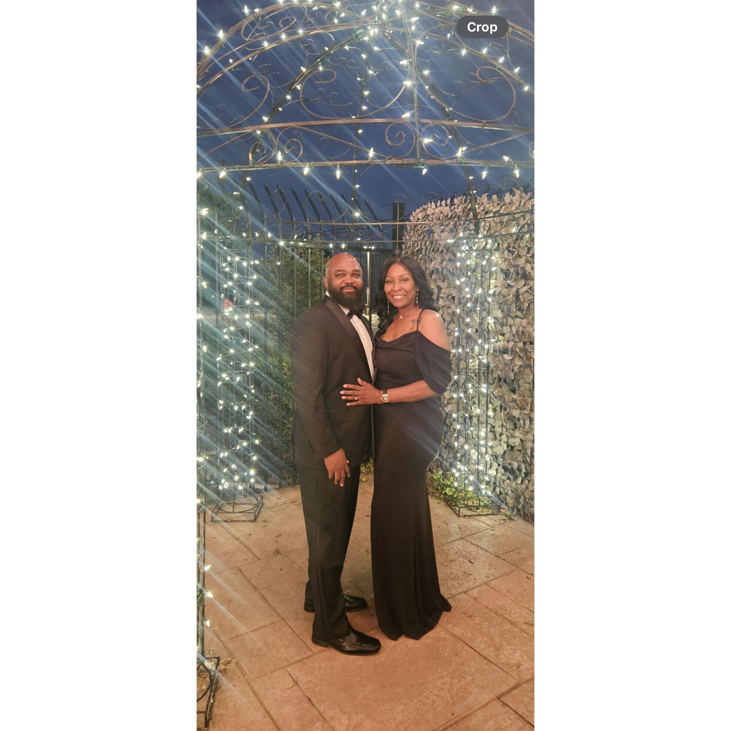 Me and My Man at the Four Winds Bible Church Banquet