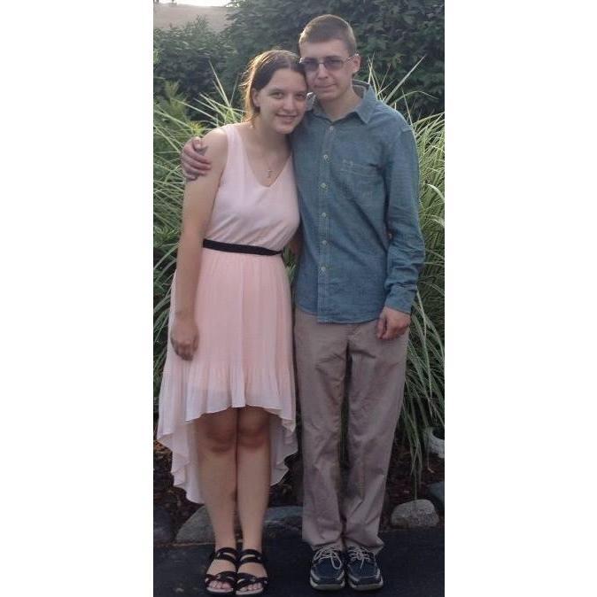 Chris and I together for a date!