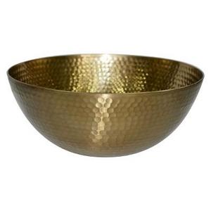 Product description page - Hammered Large Serving Bowl with Gold Finish - Threshold™