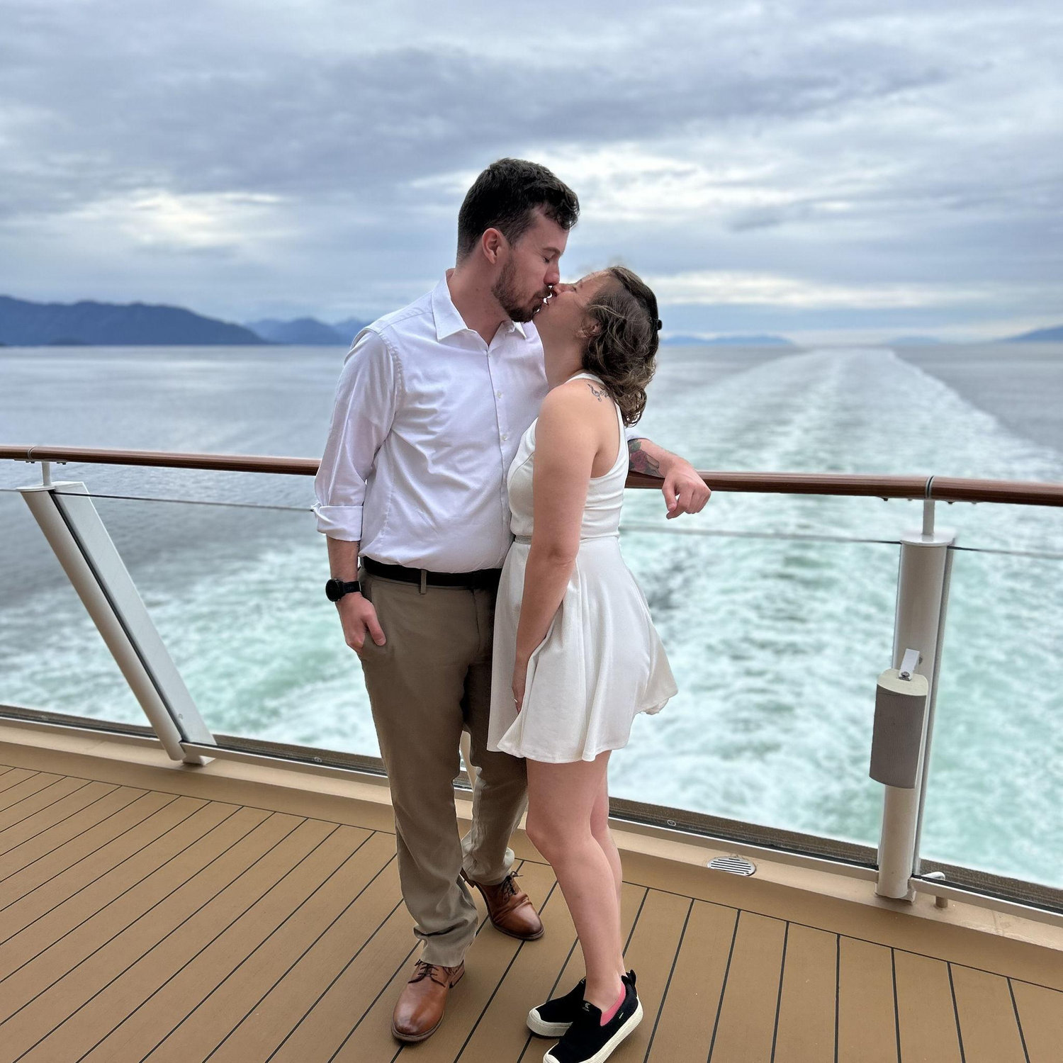 On an Alaskan Cruise with Bri's family