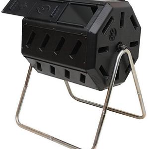 Yimby Tumbler Composter, Color Black