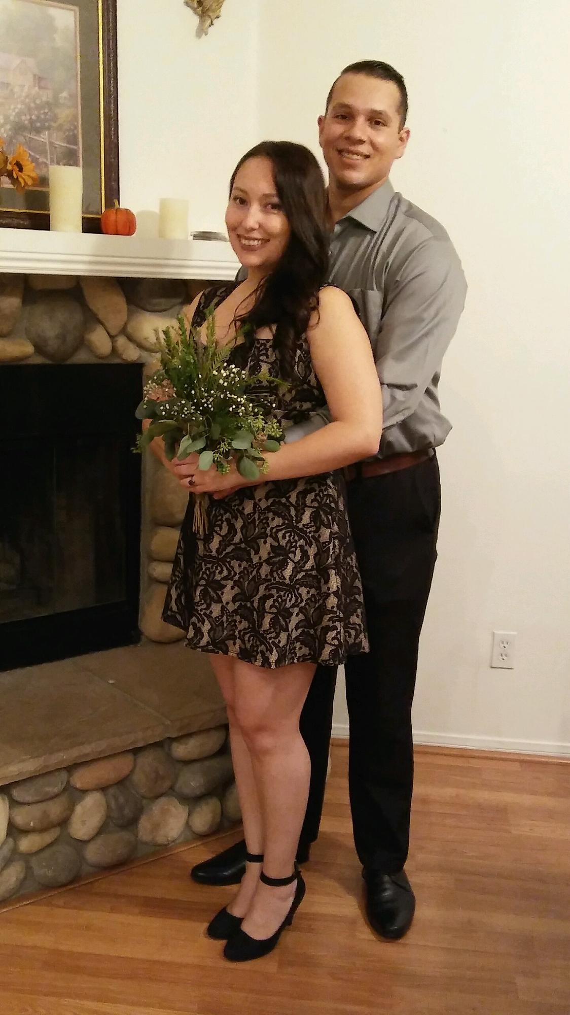 Nov. 6, 2016 - The day Cynthia caught the bouquet we never imagined we would be get married exactly 5 years later.