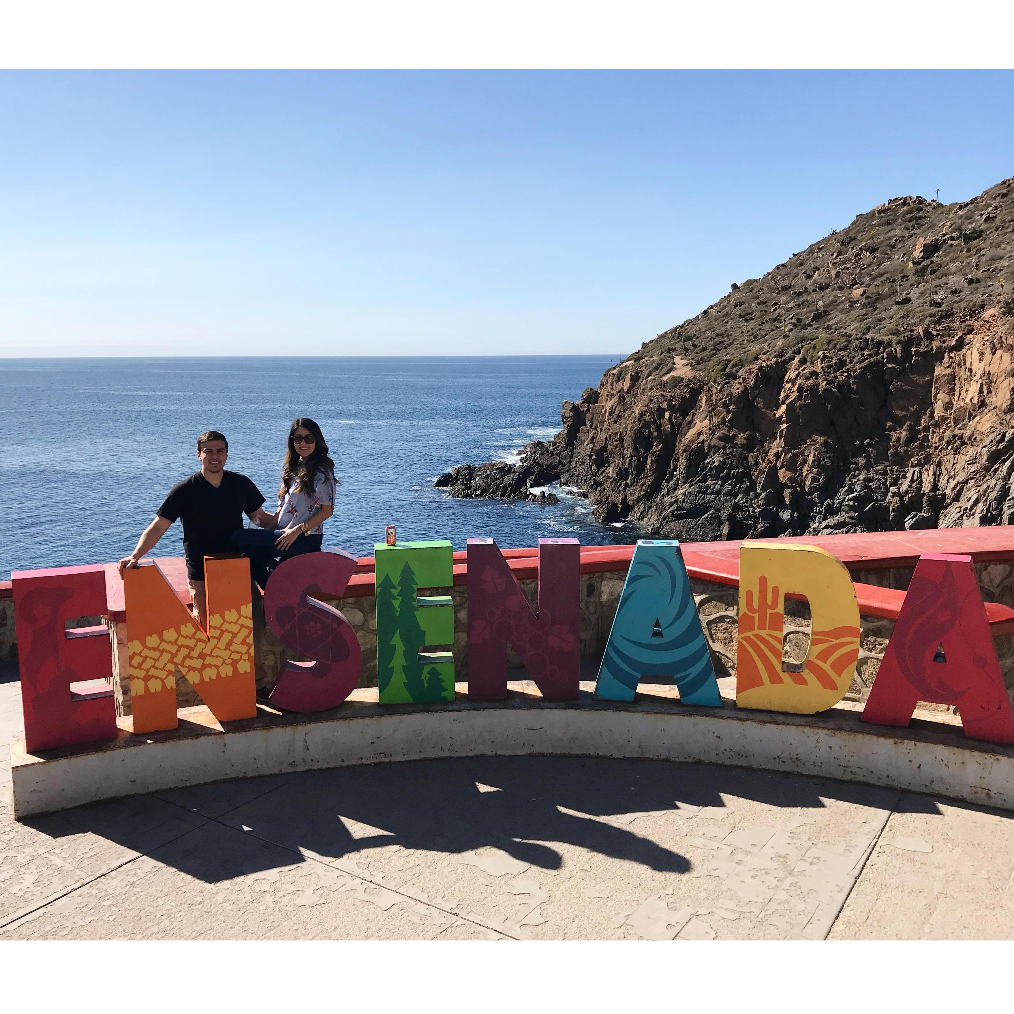 Enjoying the views in Baja California