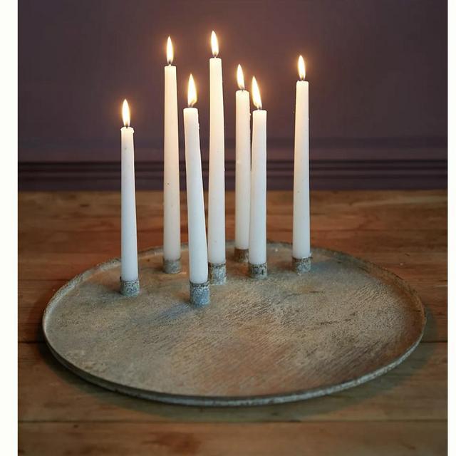 Aged Iron Cluster candle holder - Anthropologie