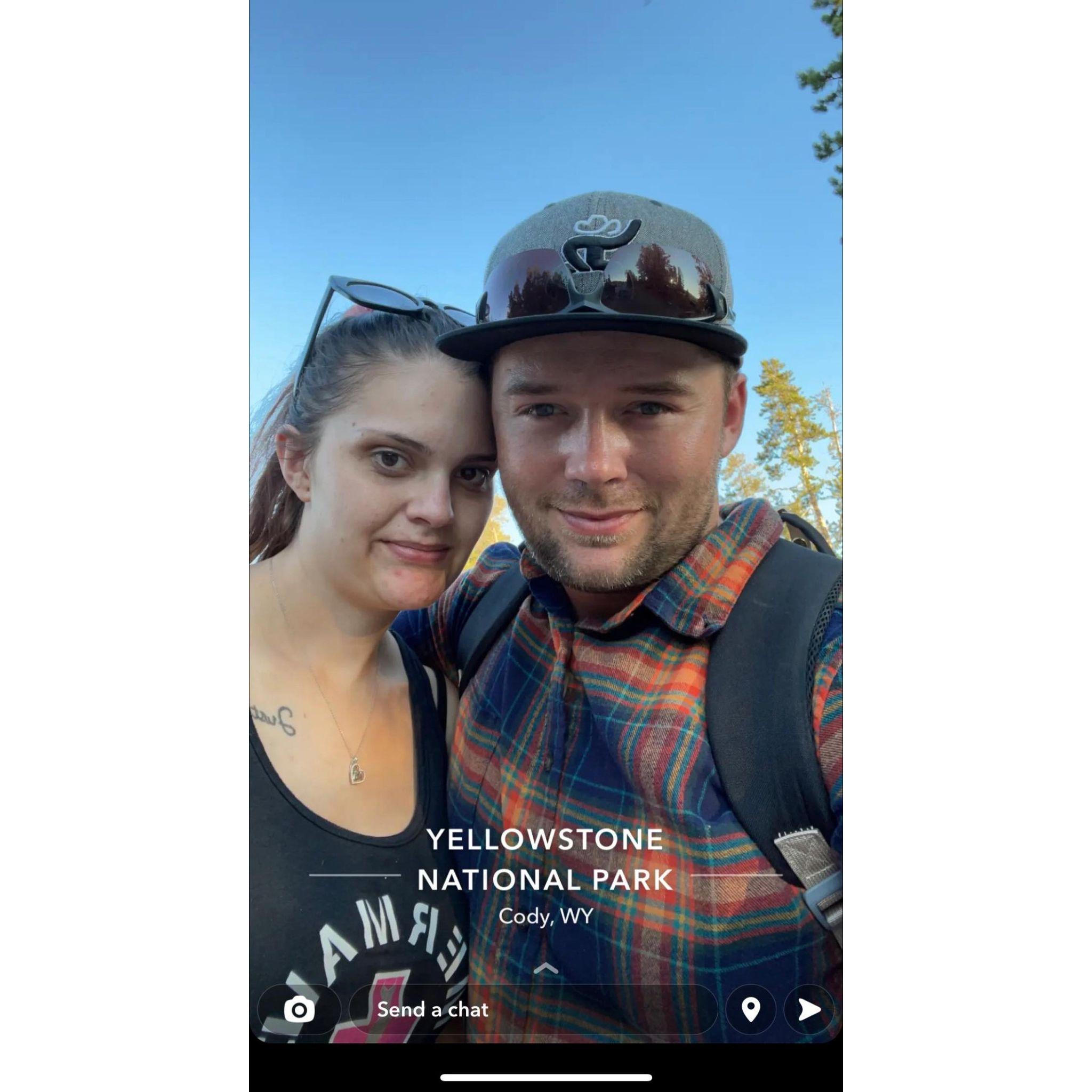 This was such a fun day, we spent the day at Yellowstone with family