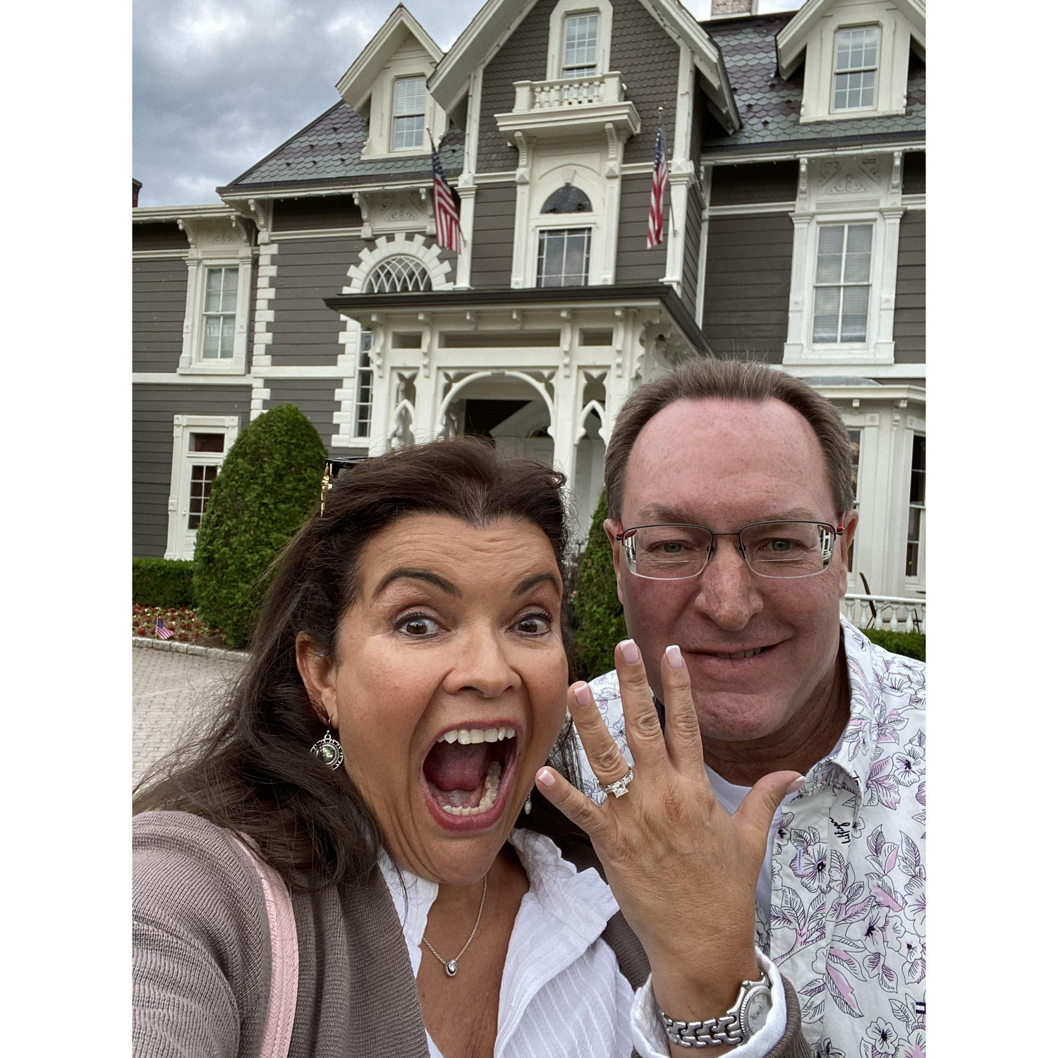 She finally said yes!