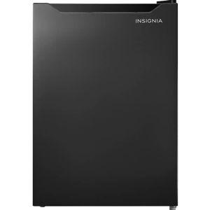 Insignia™ - 2.7 Cu. Ft. Mini Fridge with Door Storage - Black