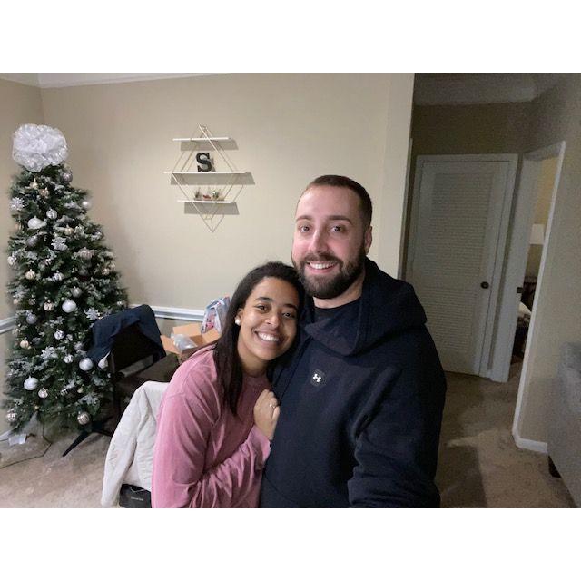 December 2021 - Our first Christmas tree :)