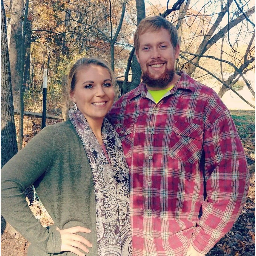 Our first Thanksgiving together in Lincolnton, N.C., November 2017