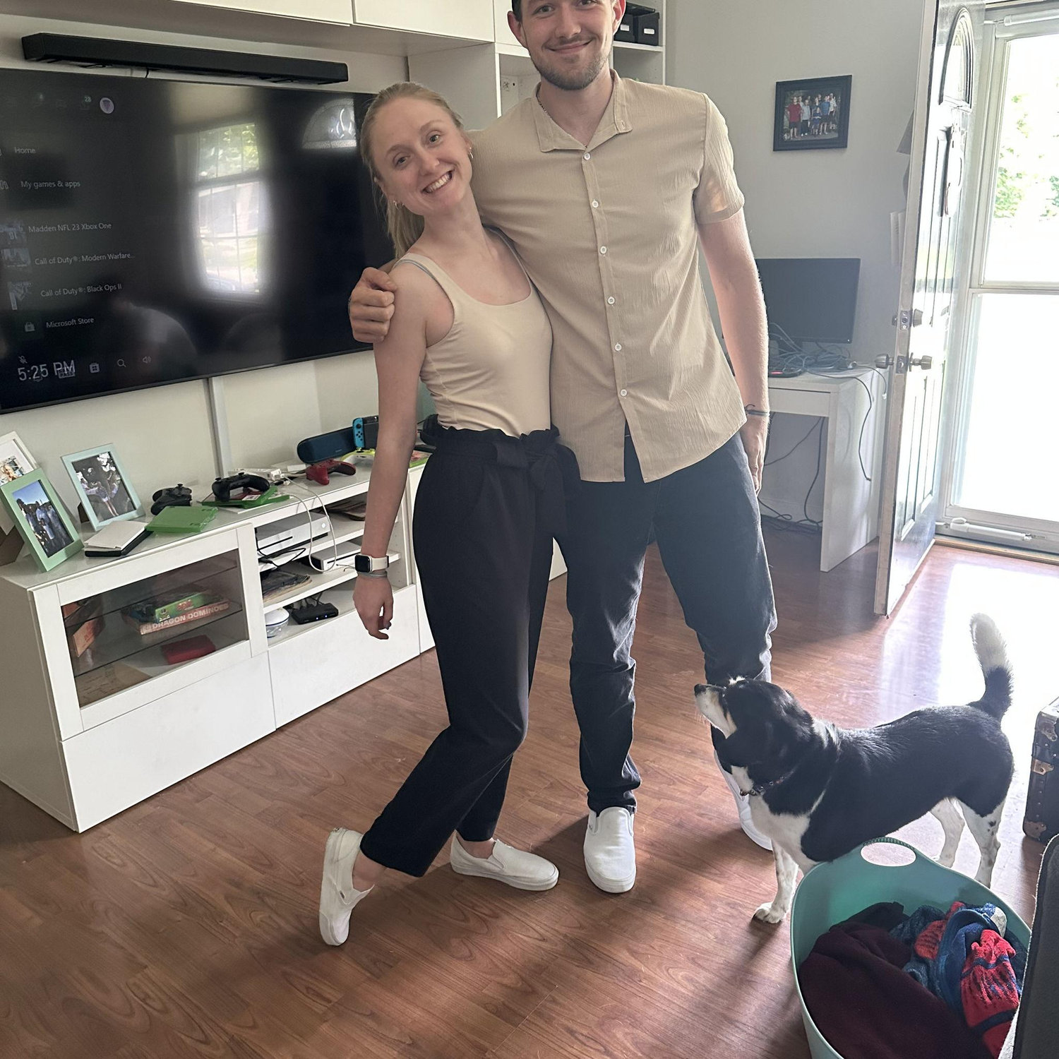 accidentally matching