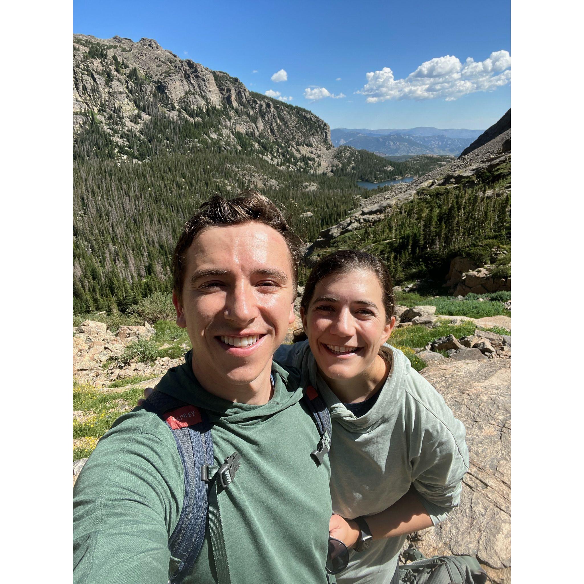 Birthday hikes in RMNP