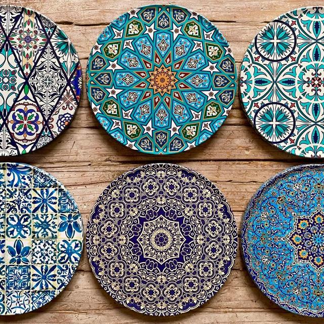 Coasters Set , Set of 6 Drink Coasters...