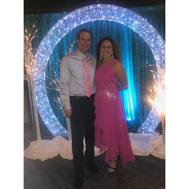 At Pink Tie Ball