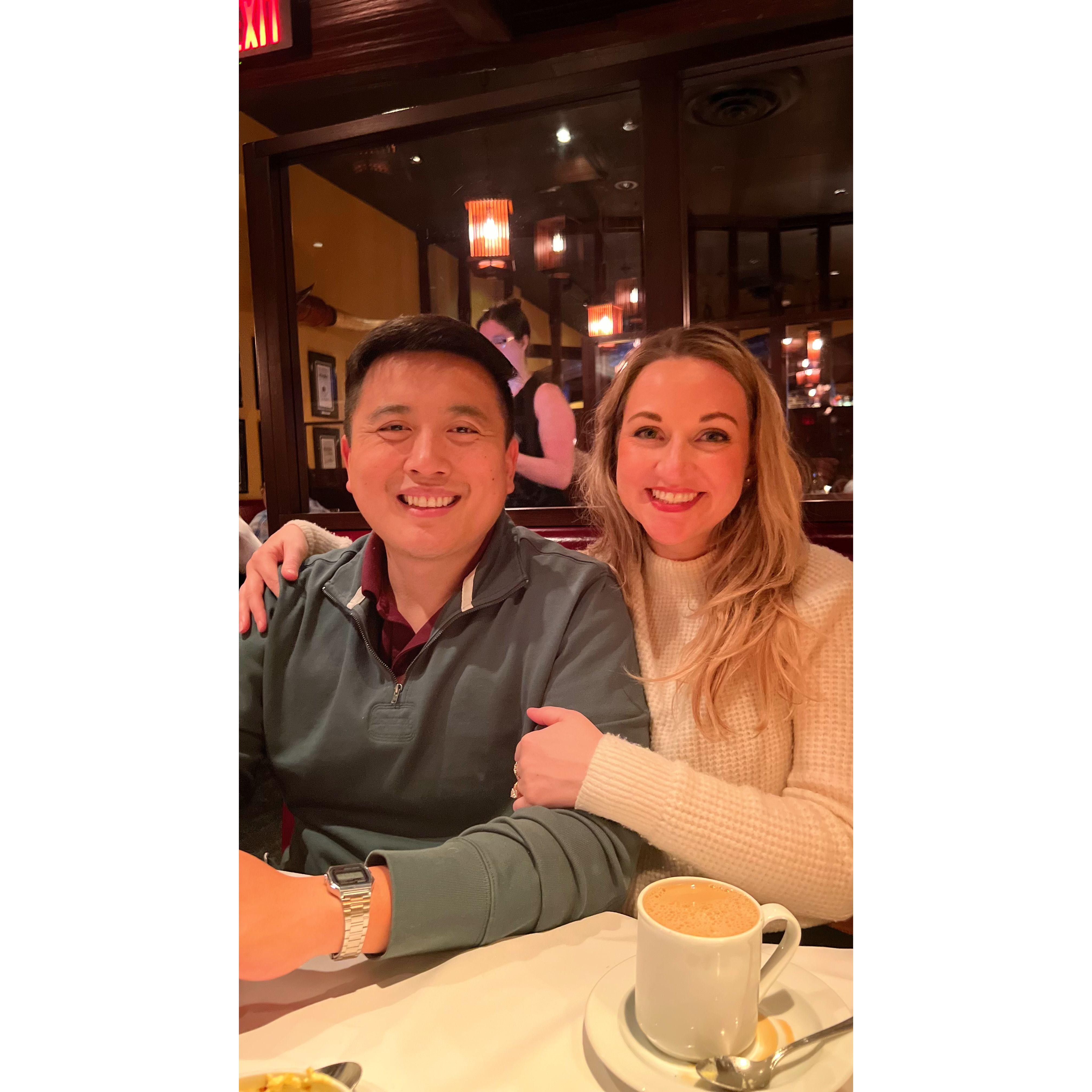 Steve's birthday at Ringside Steakhouse