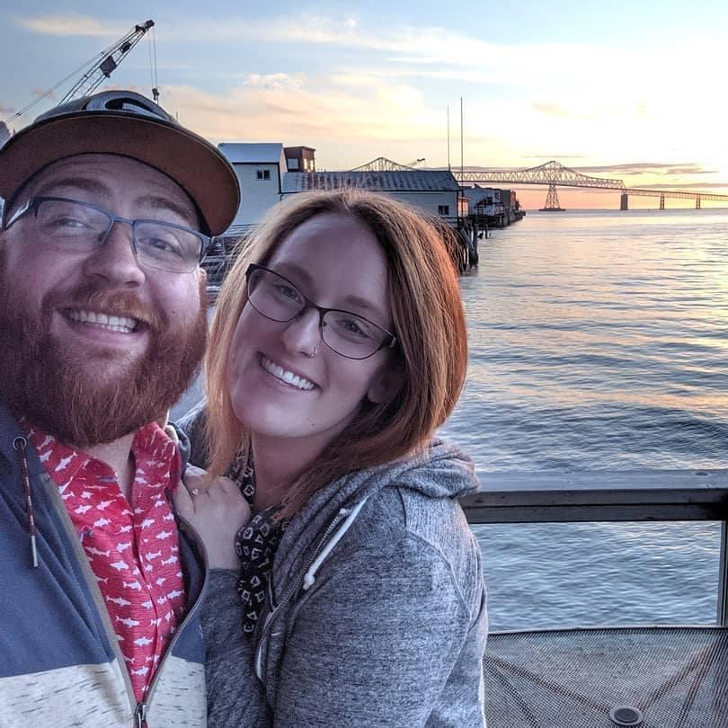 For our anniversary, we take a trip to an Oregon coastal town called Astoria to celebrate.