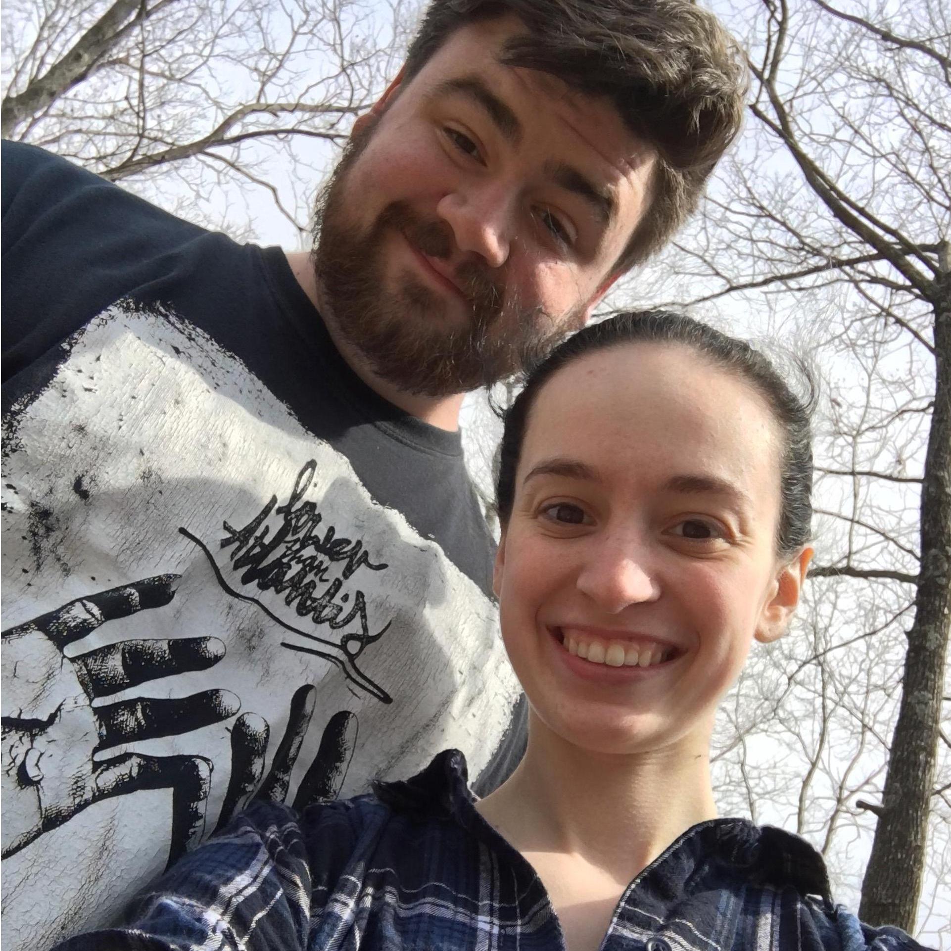 Our first photo together!