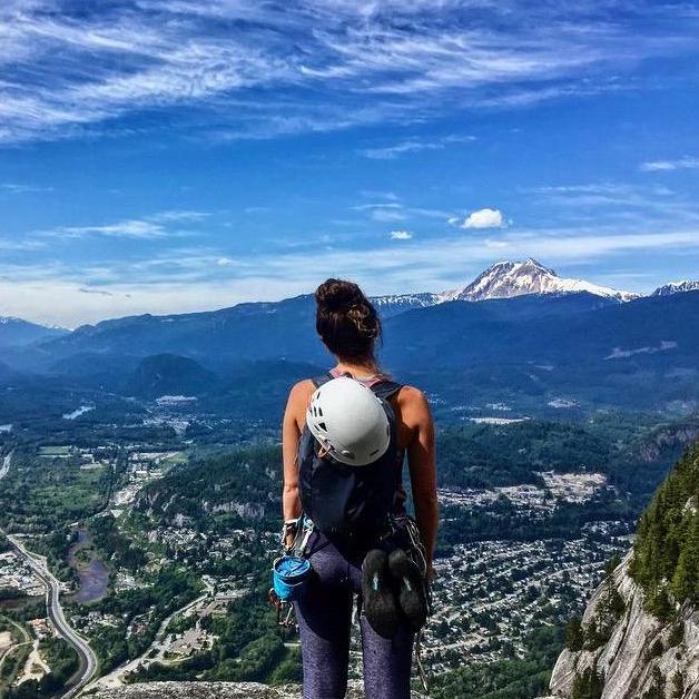 Survived the second date and first Chief climb!
- Squamish Chief