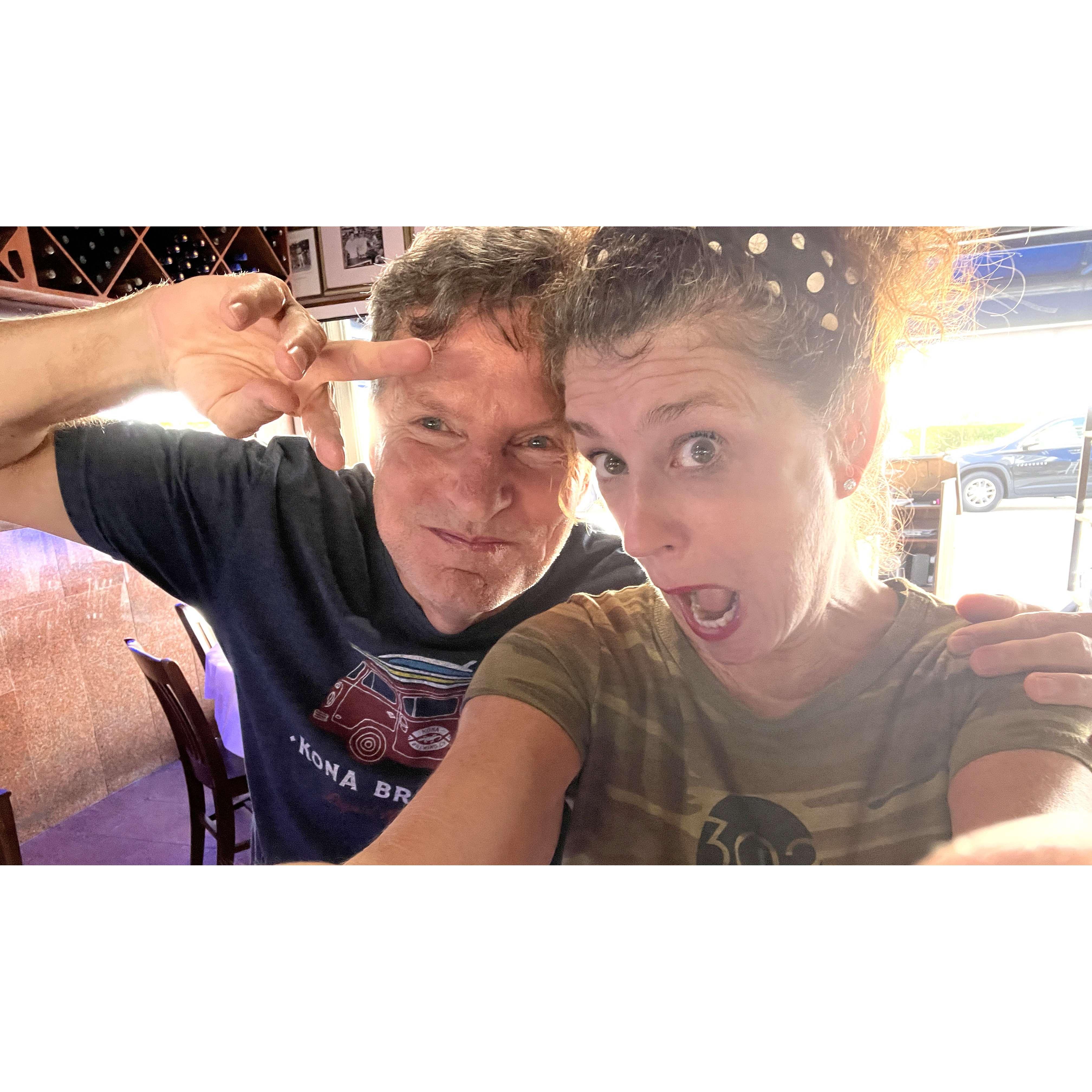 Always time for silliness!