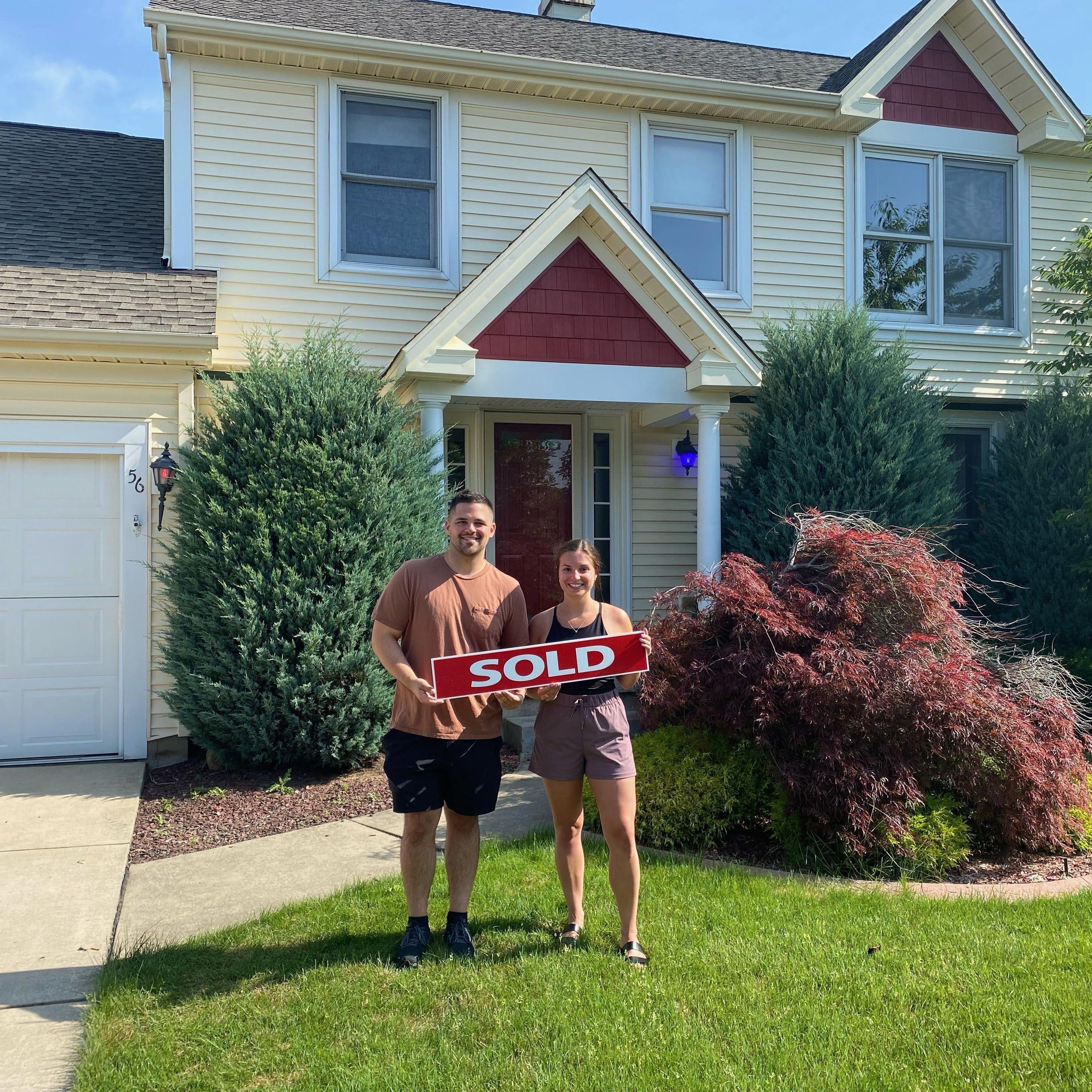 We bought our first house together!