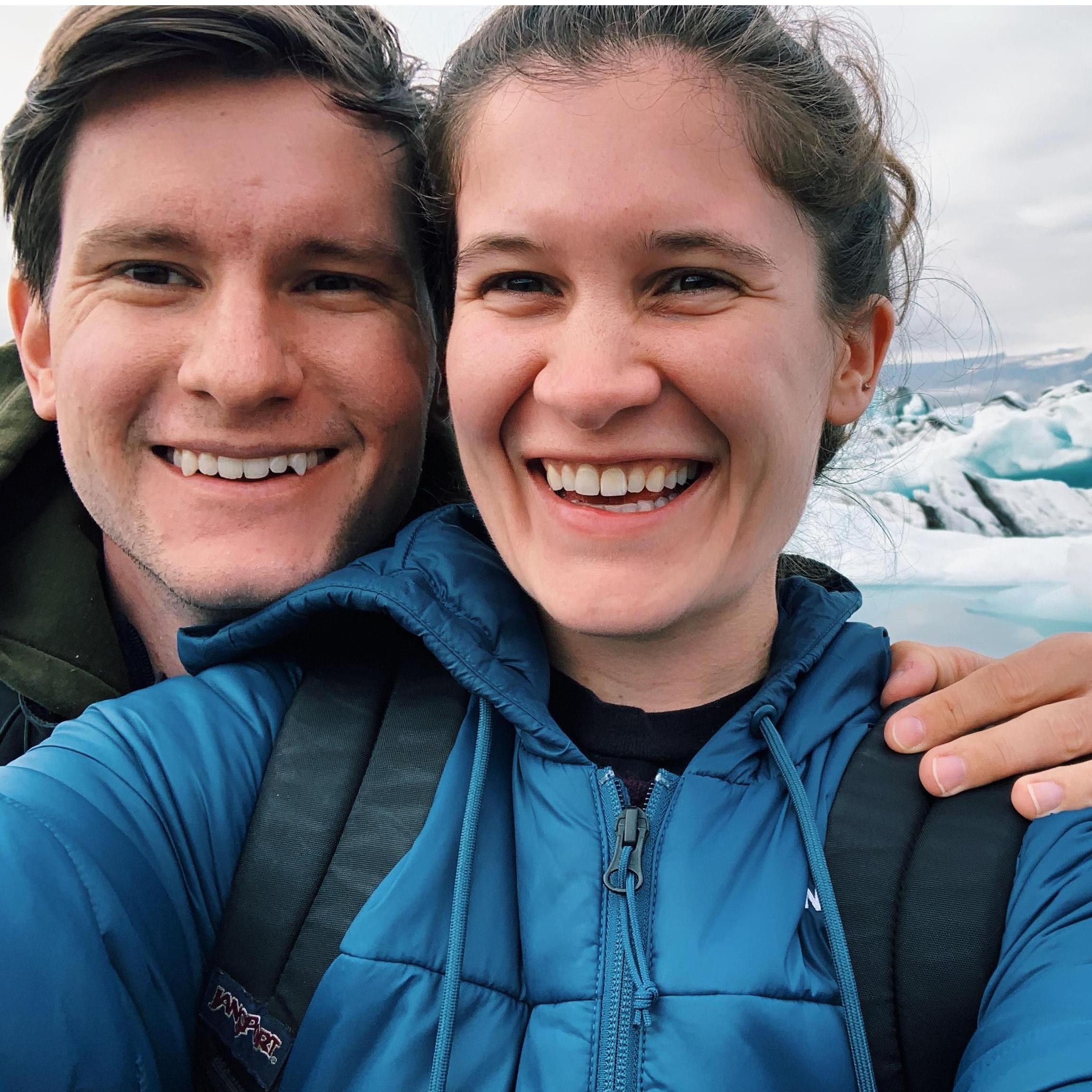 Visiting the glacier lagoon in Iceland