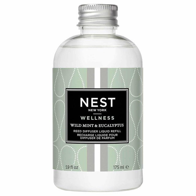 NEST New York Wild Mint & Eucalyptus Reed Diffuser Liquid Refill