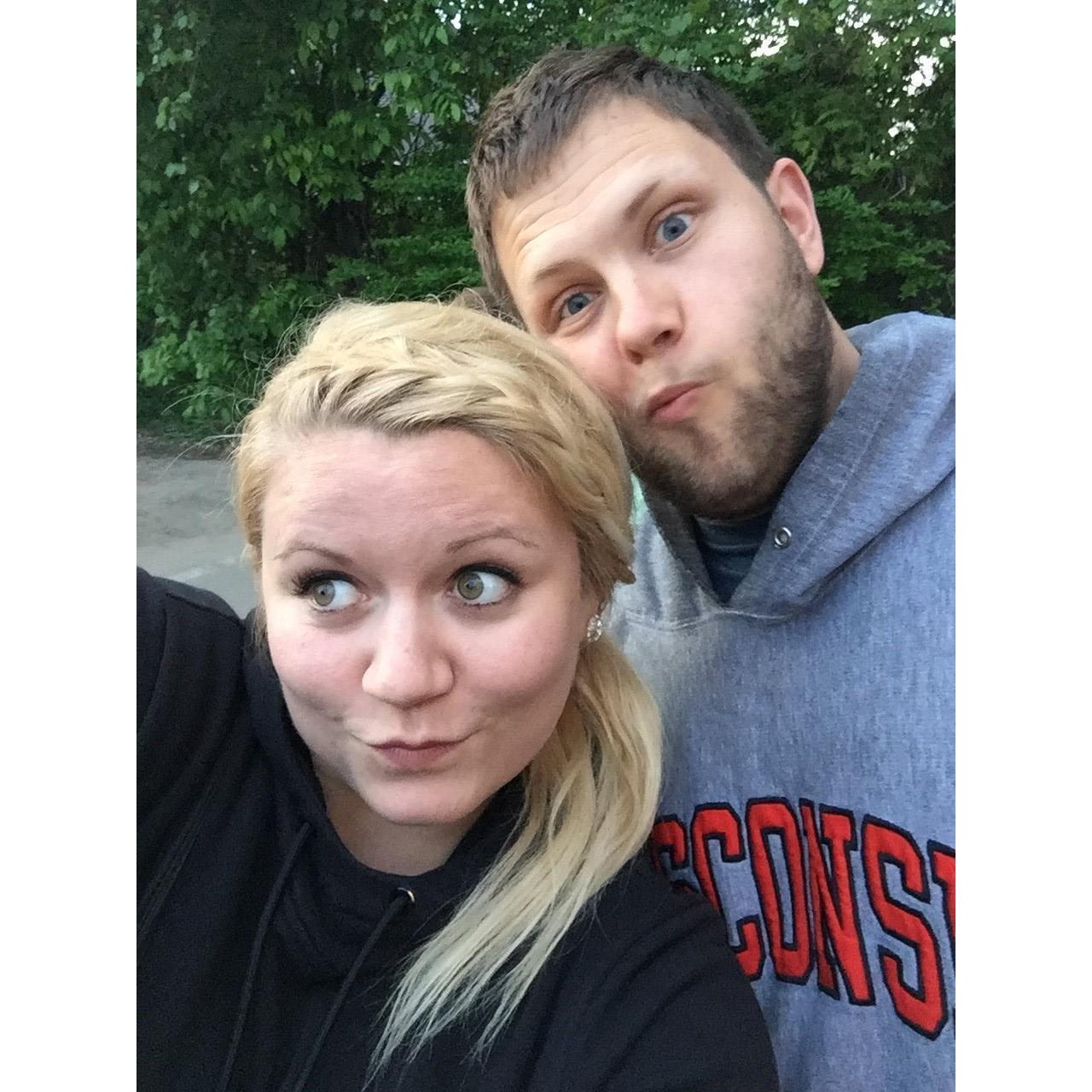 We love to goof around!