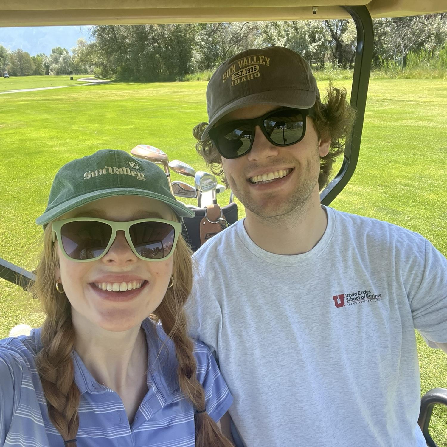 Golfing!