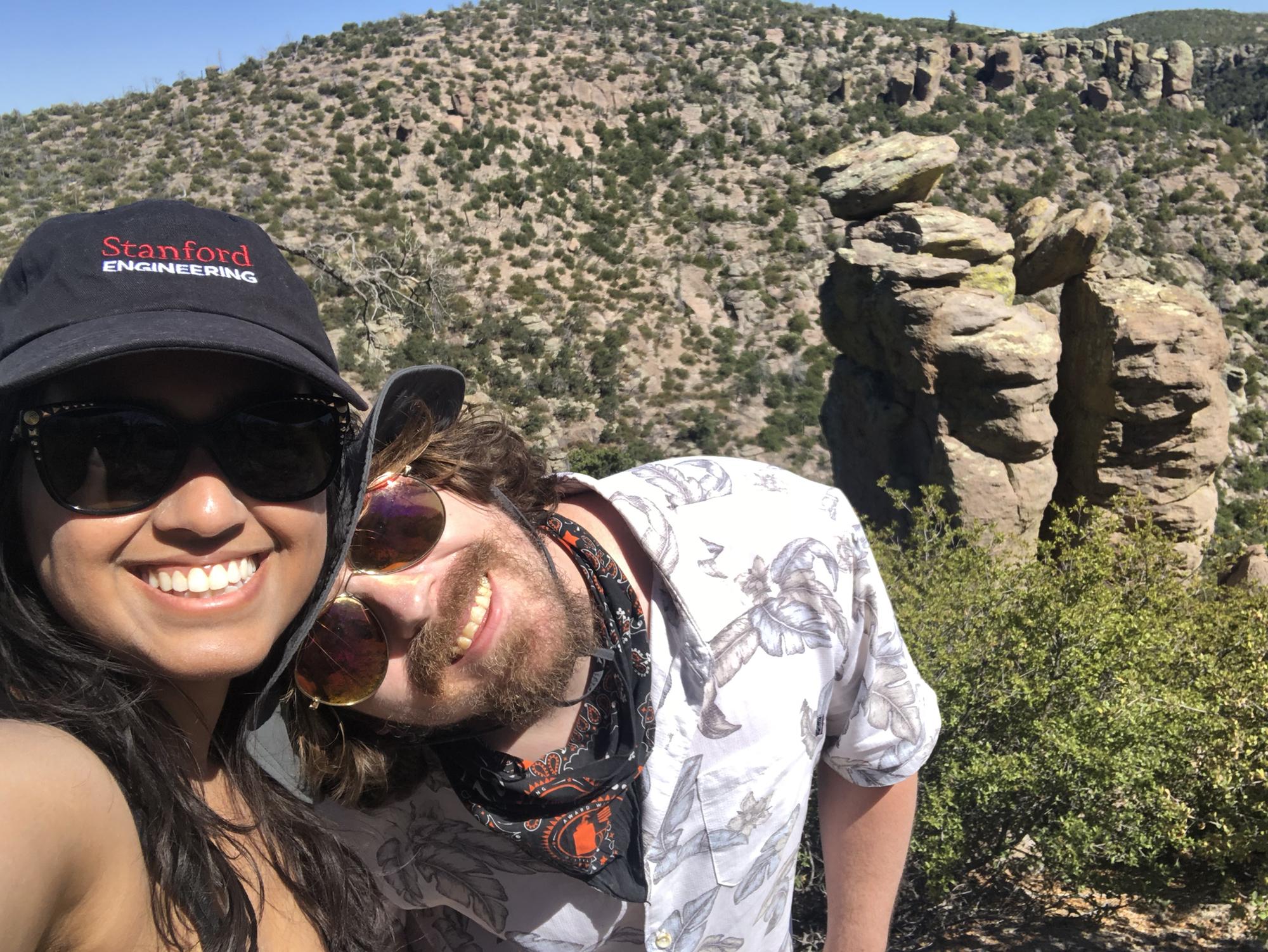 Recreating the fun rocks at Chiricahua National Monument in Arizona