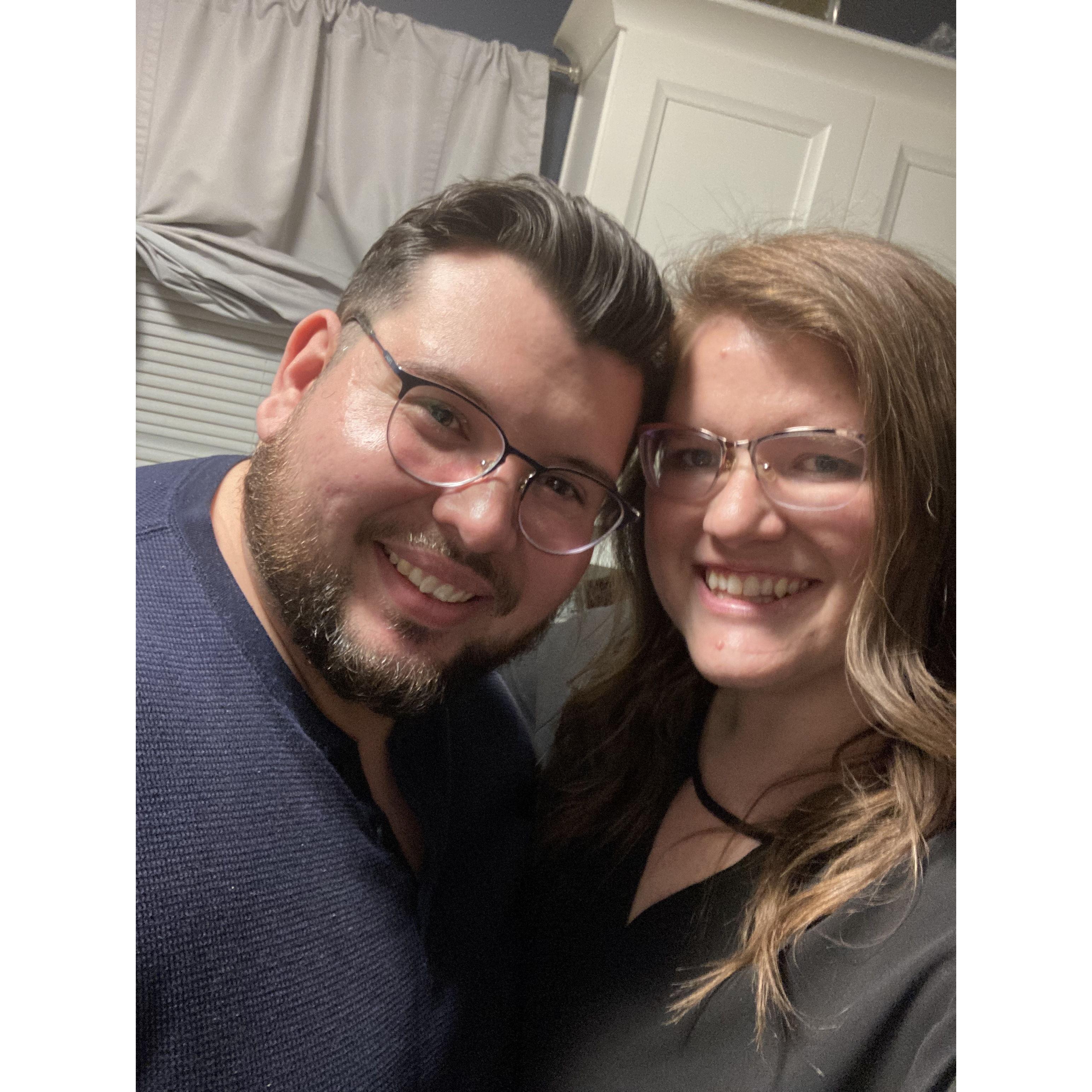 Our first picture together!