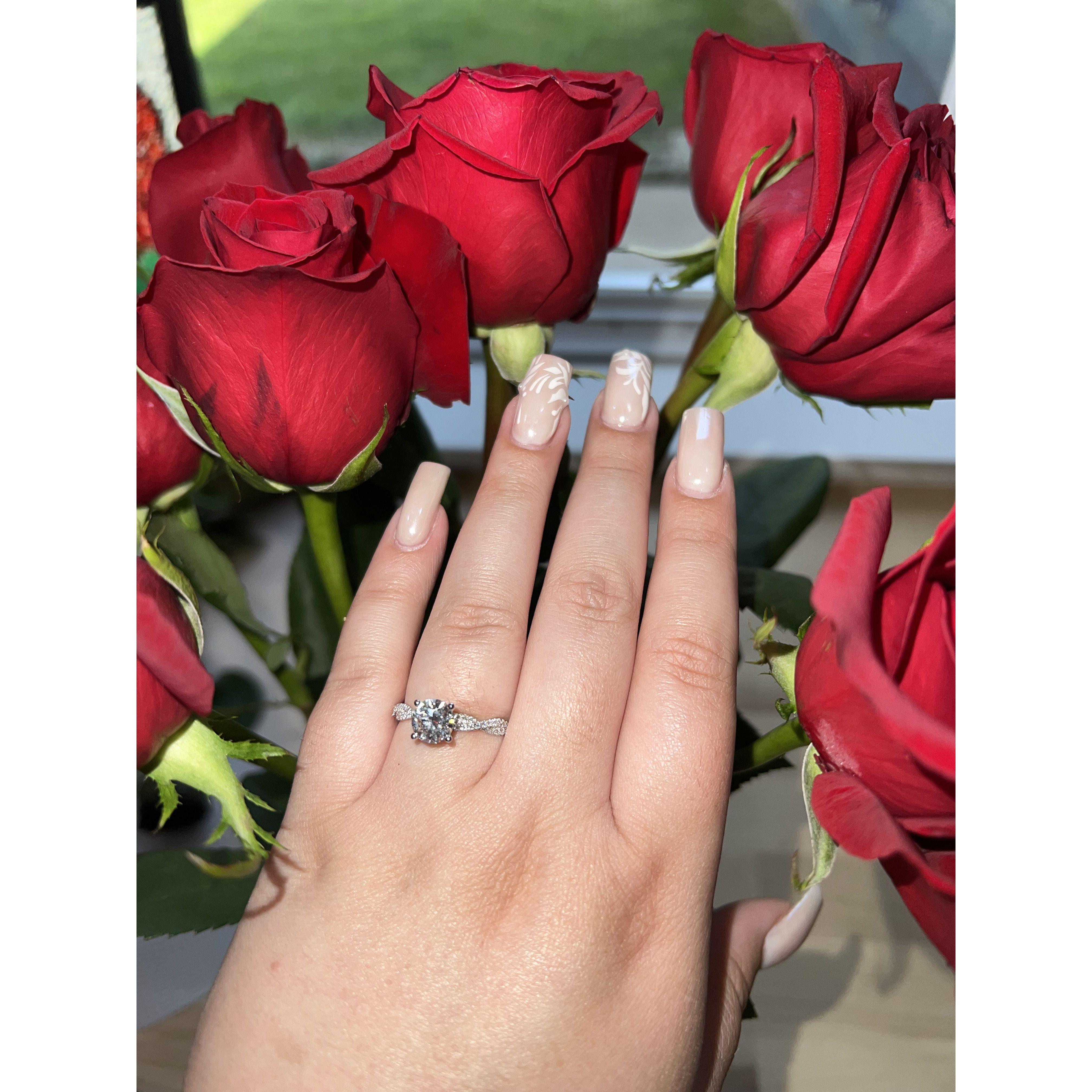 Engaged the day after we got our keys! June 13, 2024