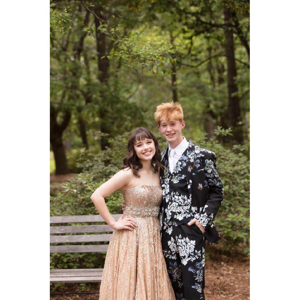 Our first prom together