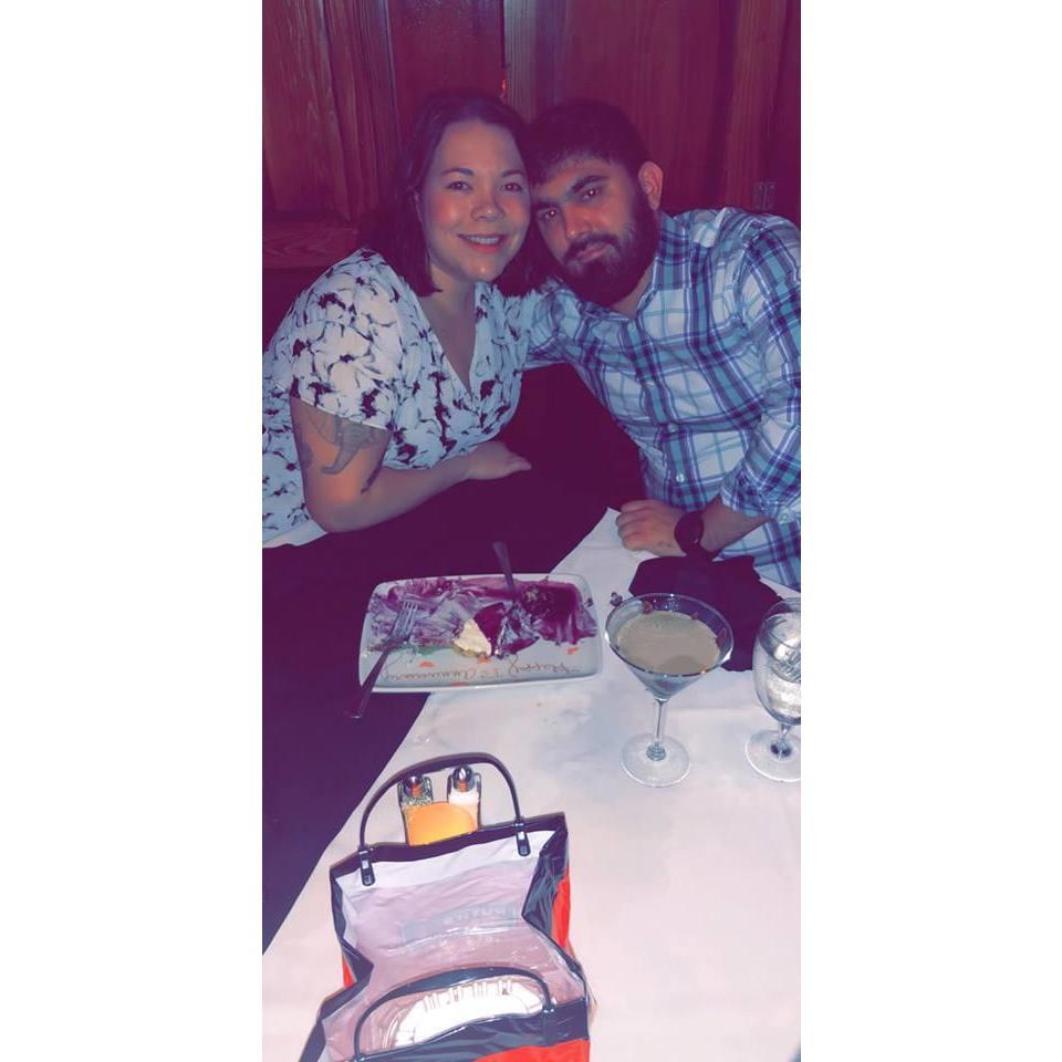 Our first anniversary!