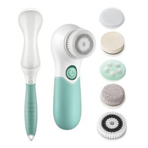 Lavany Facial Cleansing Brush, 7-in-1 Waterproof Electric Exfoliating Facial Brush with 2 Speed Settings for Skin Care, Includes Detachable Handle & 6 Brush Heads